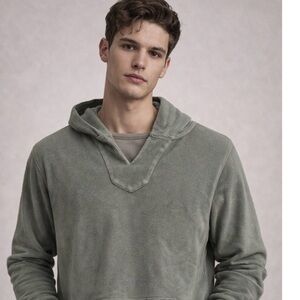 Faherty Large sage  Green Hoodie